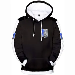 Attack On Titan 3D Hoodies Cosplay Unisex Costume Fashion Sweatshirt