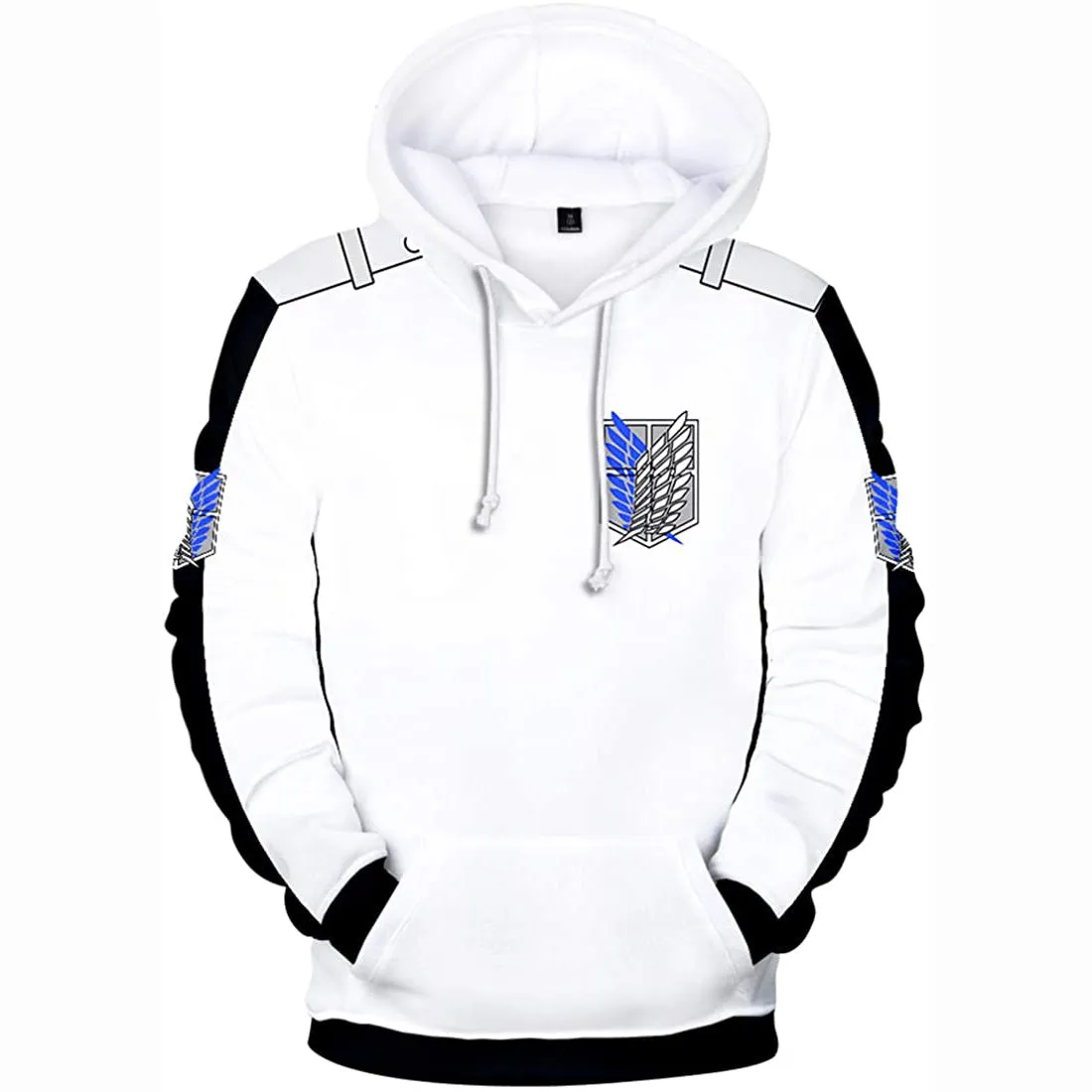 Attack On Titan 3D Hoodies Cosplay Unisex Costume Fashion Sweatshirt