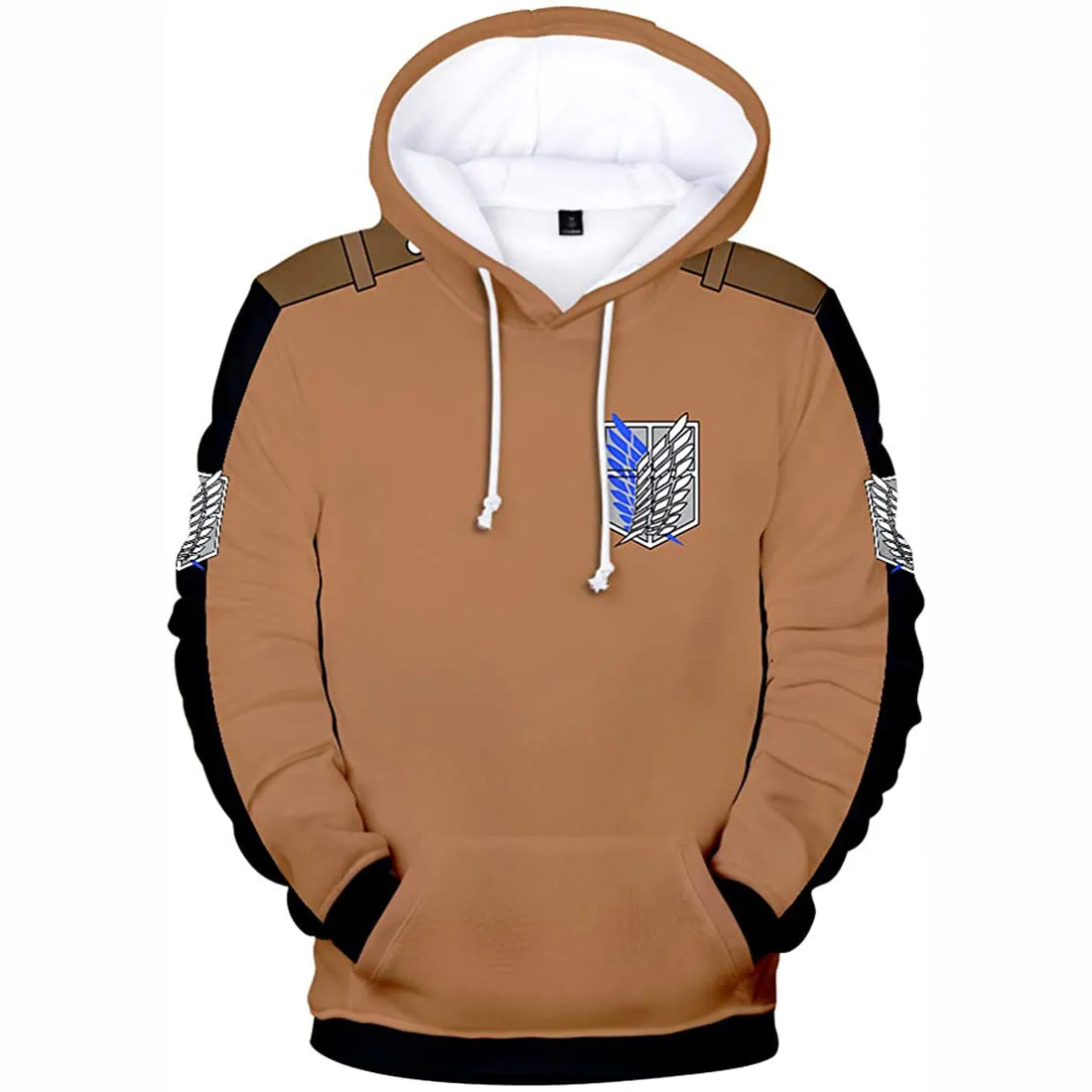 Attack On Titan 3D Hoodies Cosplay Unisex Costume Fashion Sweatshirt