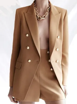 Blazer - Dames - Elegante Blazer van hoogwaardig materiaal met een moderne pasvorm