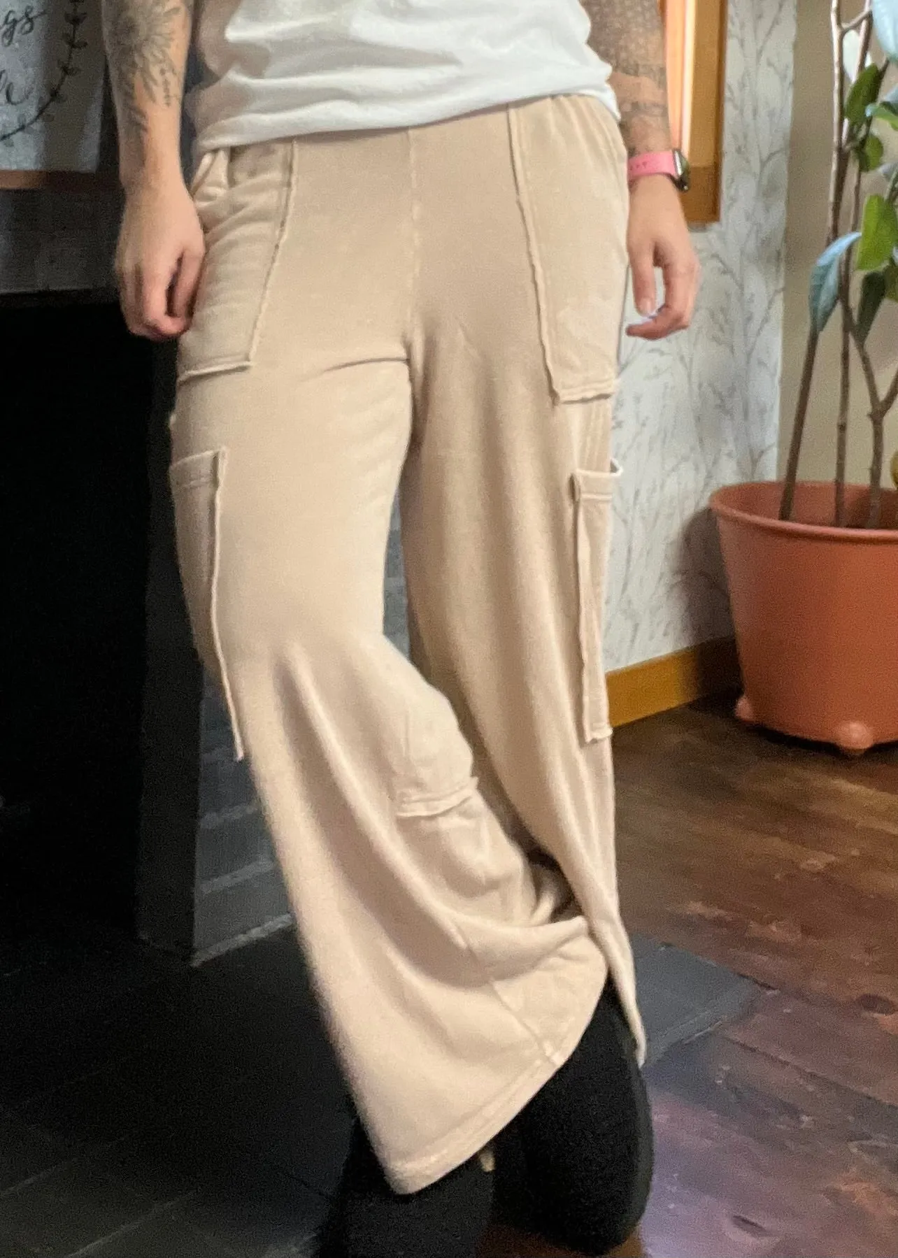 Blended Joggers Dark Taupe