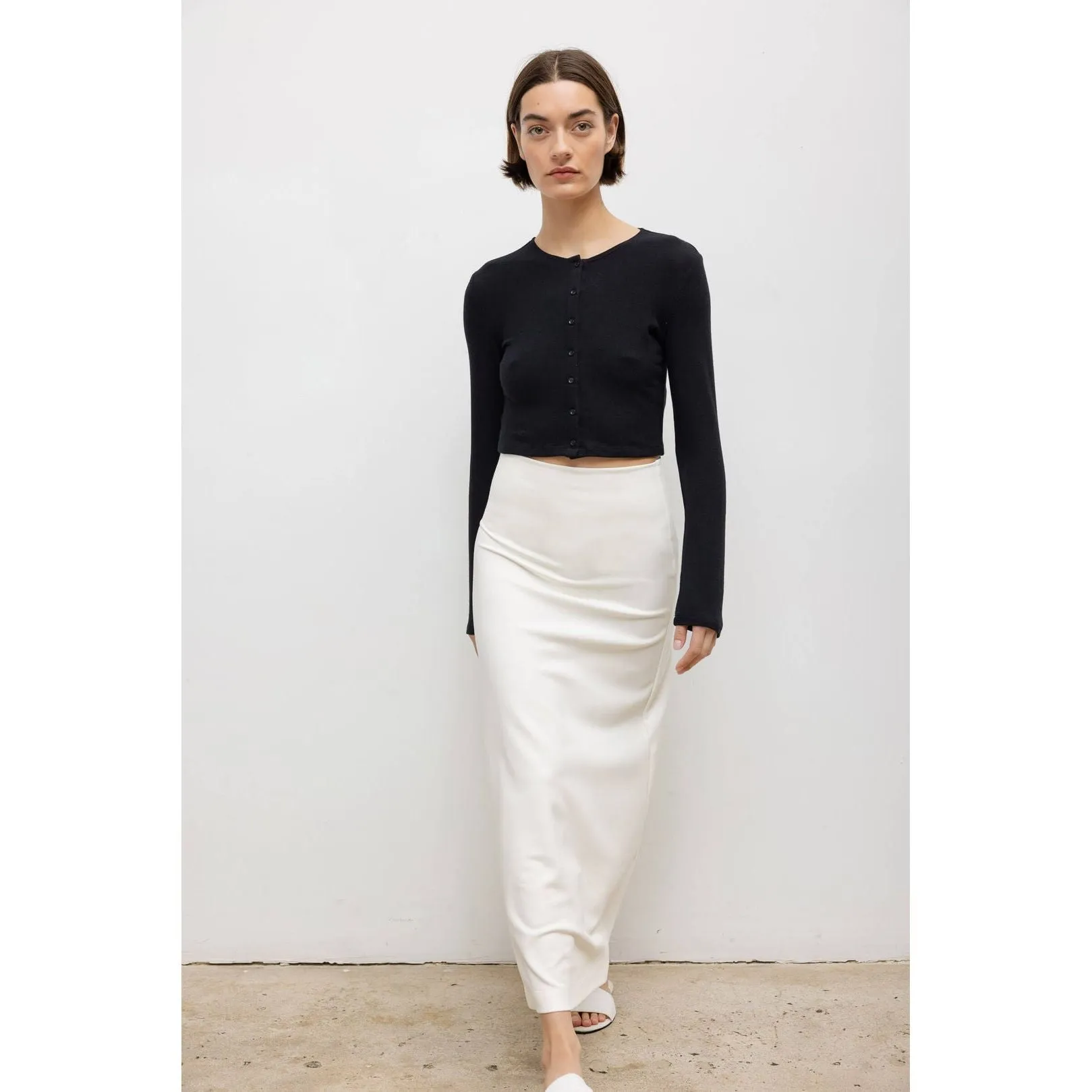 LeSet Lauren Crop Cardigan II