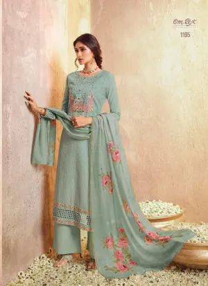 Omtex Presents Mushkan Pure Lawn Cotton Casual Wear Salwar Suits