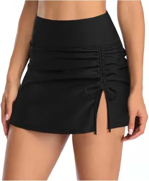 Skorts for Women Dressy Casual Side Pleated Notch Skirts Trendy Summer 2025 Skirts High Waisted Golf Skirt