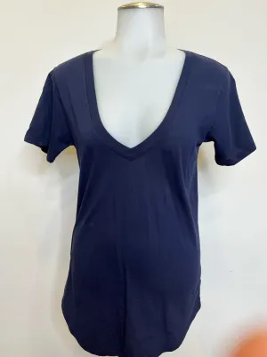 V-Neck Tee [DKNVY-57C-60065]