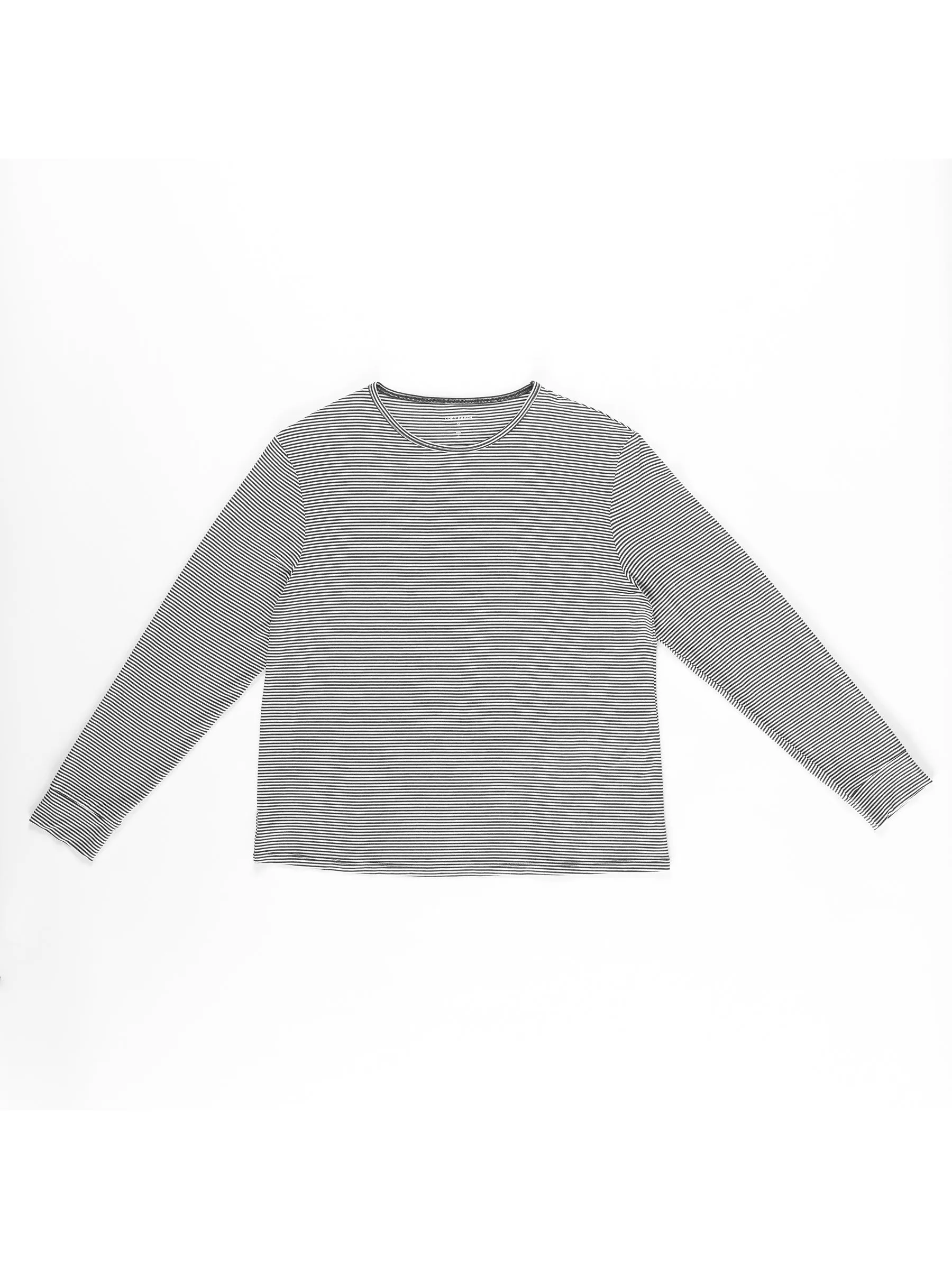 Women's Bamboo Stretch-Knit Long Sleeve Lounge Tee
