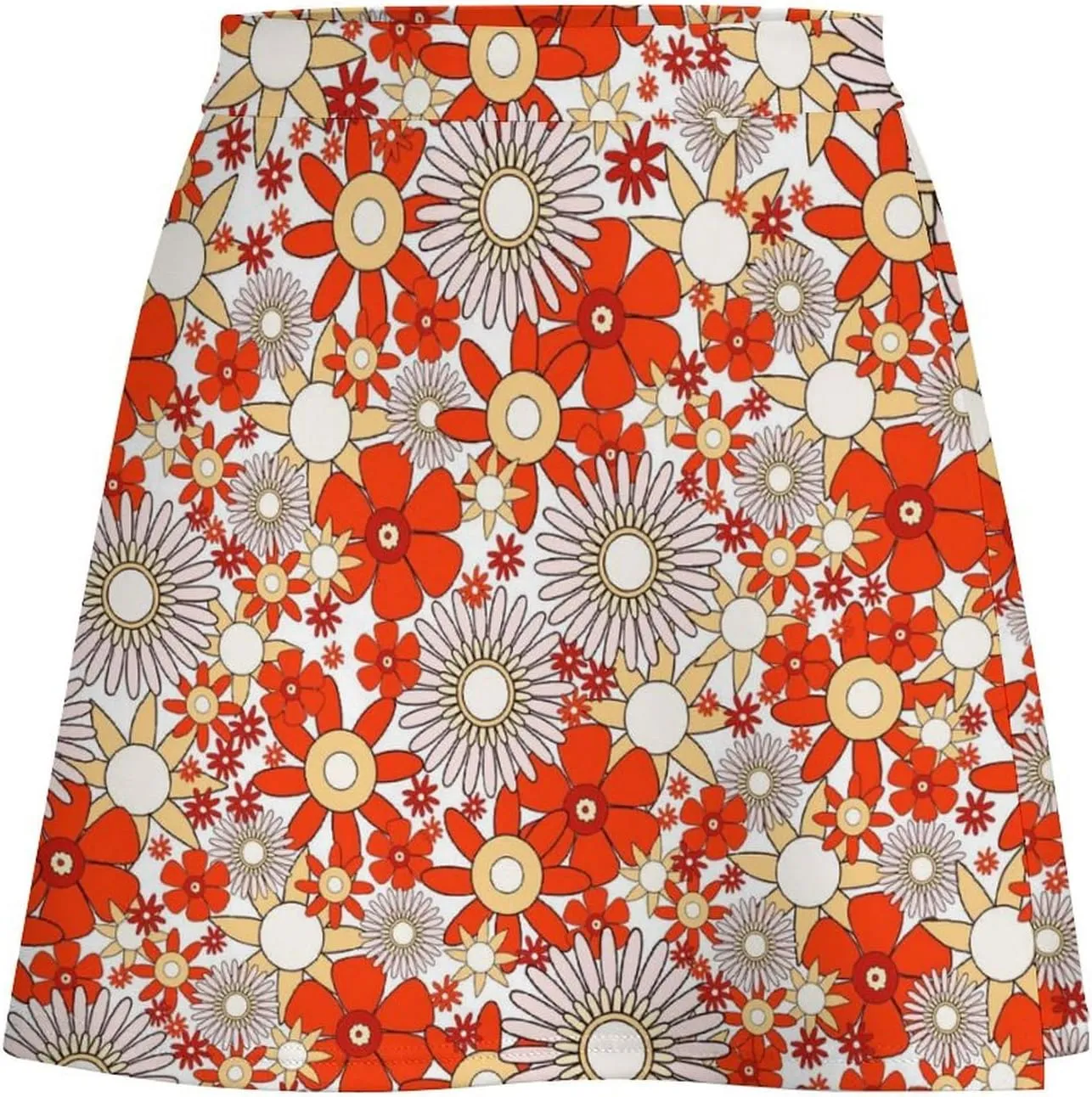 Womens Mini Skorts 80s 90s High Waisted Pencil Bodycon Short Skirt Sexy A-Line Mini Skirts