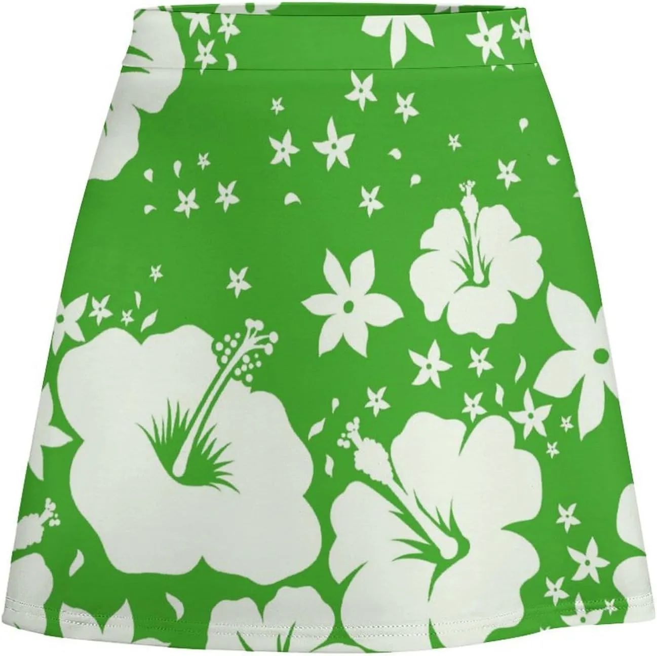 Womens Mini Skorts 80s 90s High Waisted Pencil Bodycon Short Skirt Sexy A-Line Mini Skirts