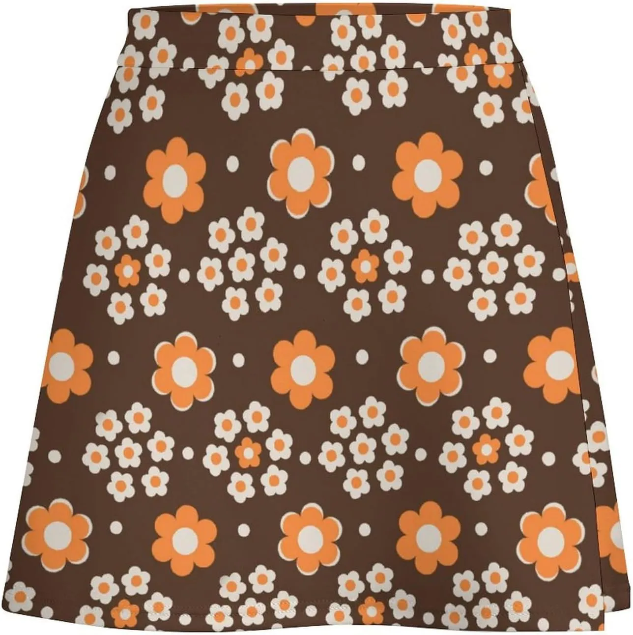 Womens Mini Skorts 80s 90s High Waisted Pencil Bodycon Short Skirt Sexy A-Line Mini Skirts