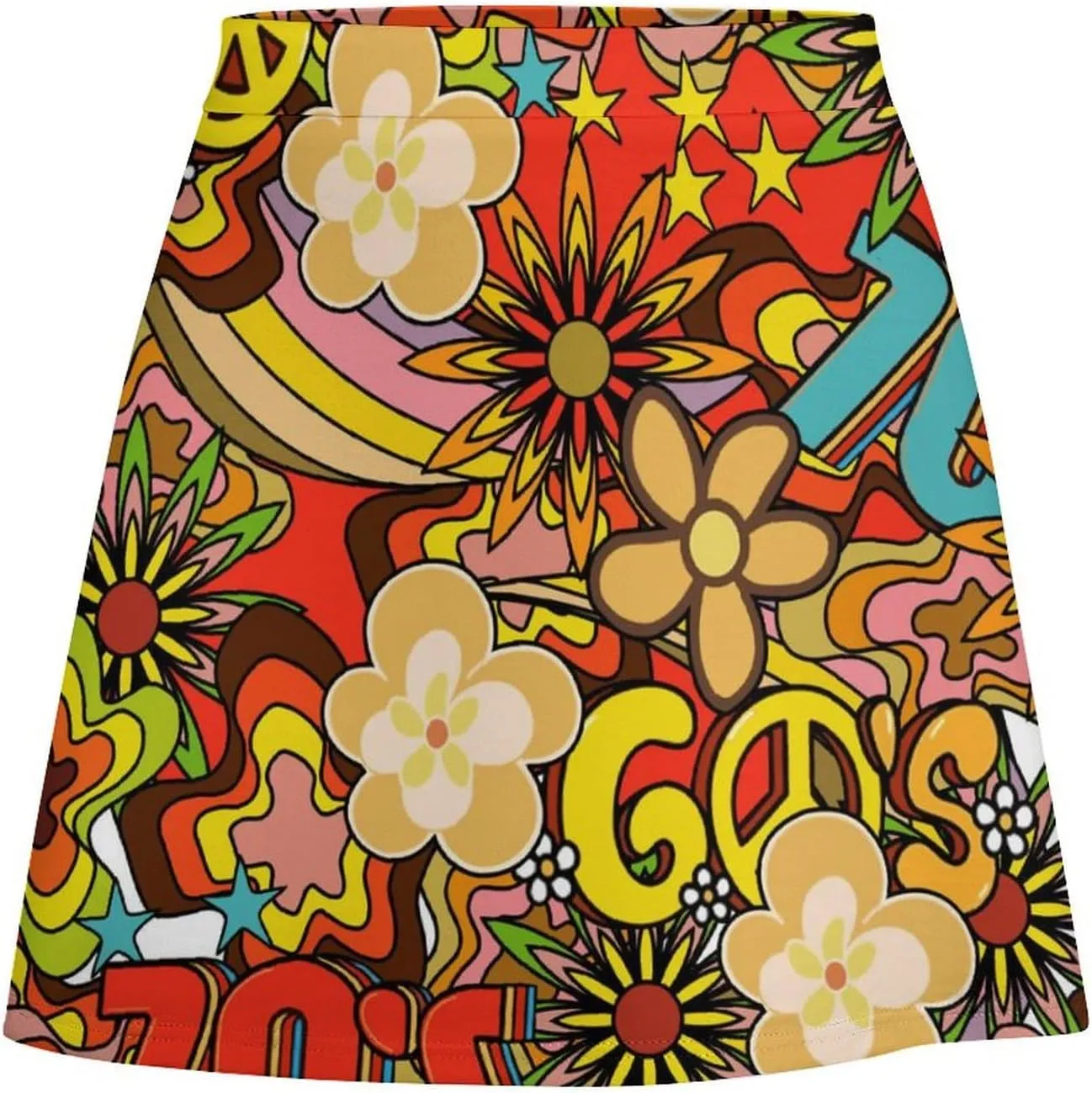 Womens Mini Skorts 80s 90s High Waisted Pencil Bodycon Short Skirt Sexy A-Line Mini Skirts
