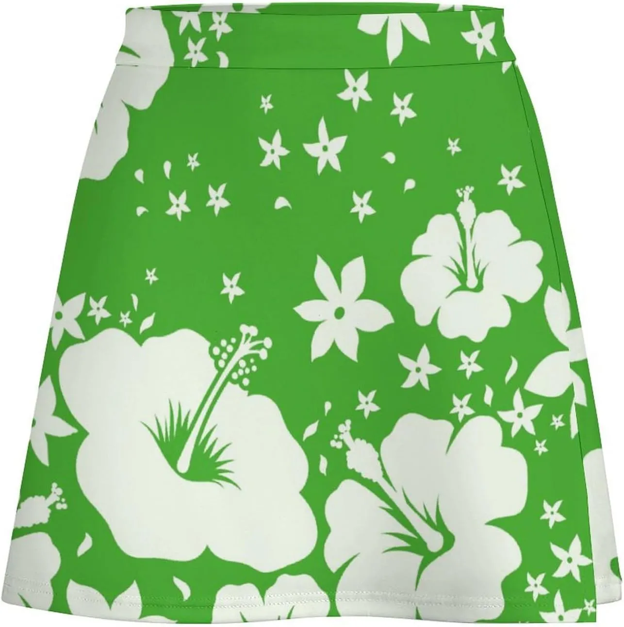 Womens Mini Skorts 80s 90s High Waisted Pencil Bodycon Short Skirt Sexy A-Line Mini Skirts