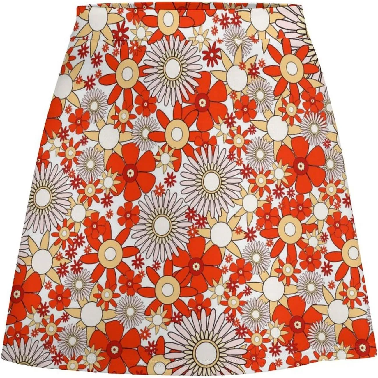 Womens Mini Skorts 80s 90s High Waisted Pencil Bodycon Short Skirt Sexy A-Line Mini Skirts