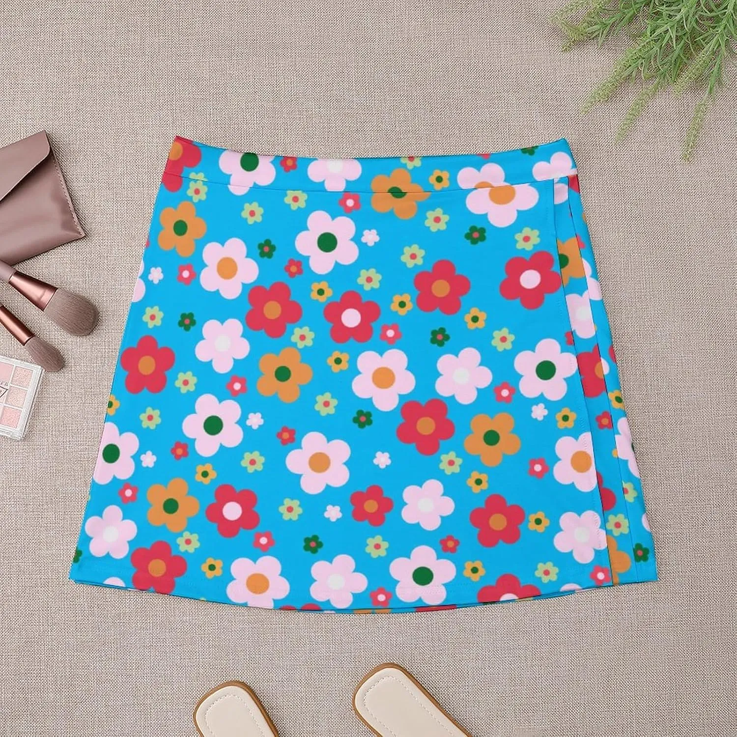 Womens Mini Skorts 80s 90s High Waisted Pencil Bodycon Short Skirt Sexy A-Line Mini Skirts